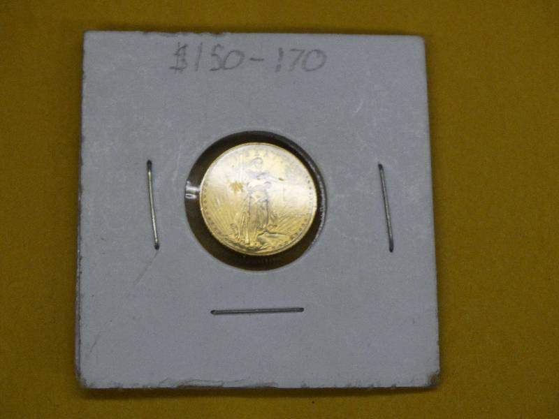 lot 670 image: U.S. gold coin 110 oz fine gold.