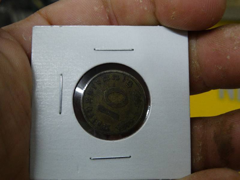 lot 689 image: 1937 Germany 10 PFennig 3rd Reich.