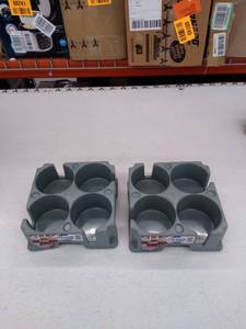 lot 11823 image: Retail - $32.97 Muggi Set of (2) 4-Cup Mug Carriers
