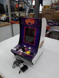 lot 11954 image: Retail - $157.25 Arcade1Up CounterCade 5 Game Retro Tabletop Arcade Machine, model GAL-C-10177, USED, POWERS ON