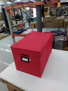 lot 11956 image: Santas Bags multi-use storage box