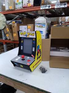 lot 11998 image: Retail - $145.19 Arcade1Up 2 Game CounterCade Special Edition Arcade Machine, Pac Man