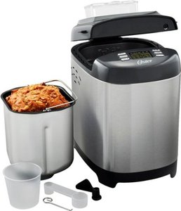 lot 12080 image: Oster - ExpressBake 2 LB Bread Maker - Black, Used