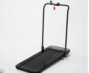 lot 12090 image: FITNATION Slimline Pro Walking Treadmill with App, Grey