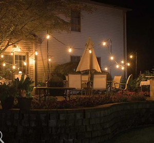 lot 12104 image: Mr Beams 48 Edison LED String Lights -for Outdoor