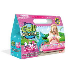 lot 11855 image: Zimpli Kids Gelli Worlds - 8 Piece Fantasy Playset