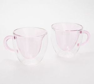 lot 11884 image: Retail - $30.00 American Atelier Set of (2) 8-oz Heart Shaped