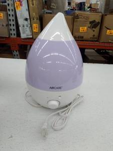 lot 11914 image: Retail - $52.48 AIRCARE Aurora Ultrasonic Humidifier, Model AUV20AWHT