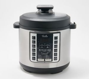lot 11978 image: Retail - $73.25 Fissler Souspreme Stainless Electric 6-qt Pressure Cooker, USED