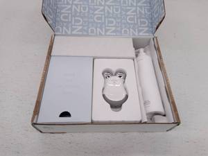 lot 11983 image: Retail - $156.00 NuFACE Mini Facial Toning Device w 10oz. Aqua Gel and Brush, USED