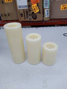 lot 12067 image: Retail - $26.66 Pacific Accents Set of 4 Melted Top Flameless Votives