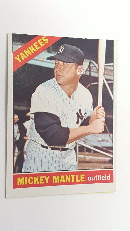 2011 TOPPS MICKEY MANTLE #7 OPENING DAY NEW YORK YANKEES HOFER