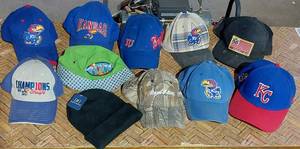 lot 38366 image: KU Caps, 1 Pok�mon hat & others