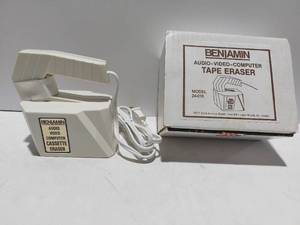 lot 38374 image: Benjamin Audio-Video-Computer Tape Eraser. Untested. Like new