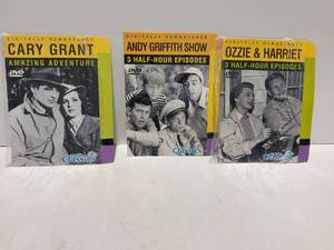 lot 38419 image: 3 DVDs of Movie & TV Classics