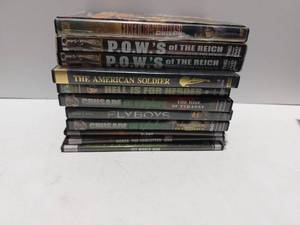 lot 38420 image: All about War DVDS