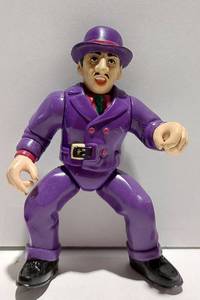 lot 38058 image: DICK TRACY RODENT - Coppers And Gangsters Vintage Posable Loose Action Figure Playmates 1990