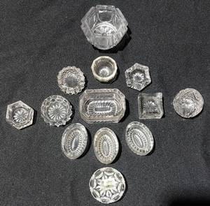 lot 38071 image: VINTAGE SINGLE SALT CELLARS