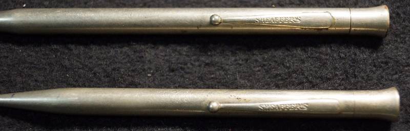 lot 8080 image: Lot of 2 - Vintage SCEAFFERS Mechanical Pencils - Large Diameter Lead