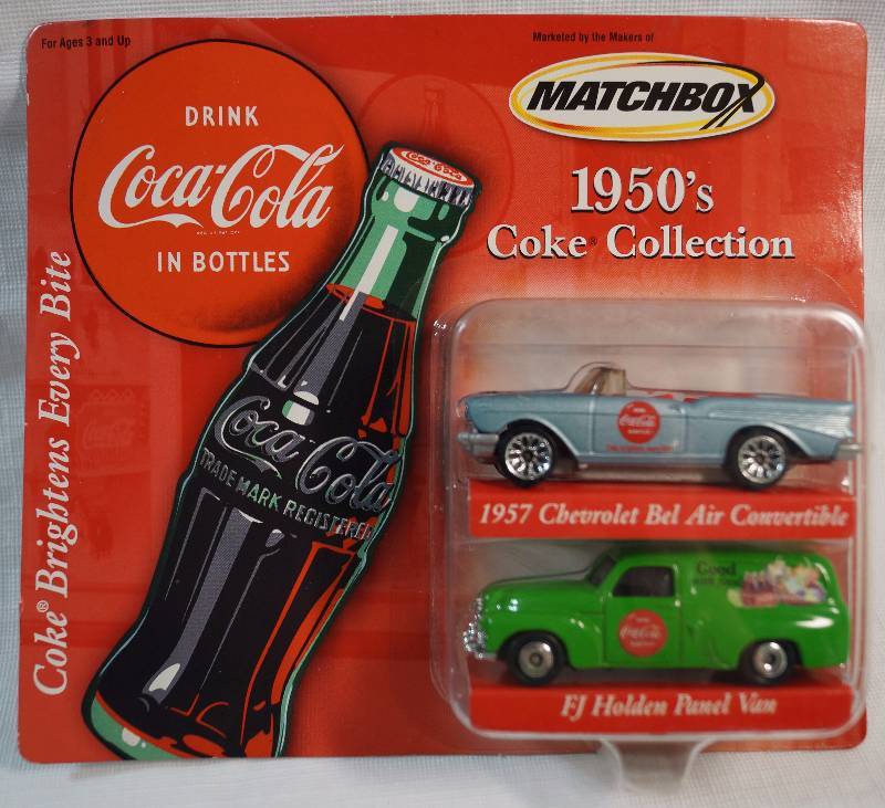 coke matchbox cars