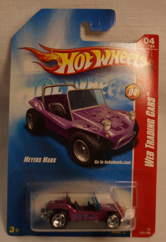 lot 8099 image: HOT WHEELS - 1964 MEYERS MANX #04 of 24 - Web Trading Cars  - Die Cast Car - NEW IN PACKAGE