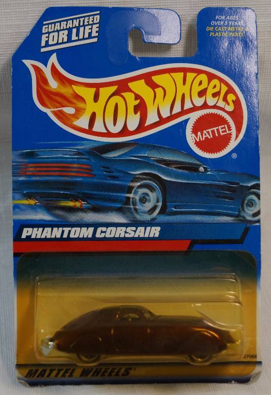 lot 8104 image: HOT WHEELS - PHANTOM CORSAIR - Die Cast Car - NEW in PACKAGE Mattel