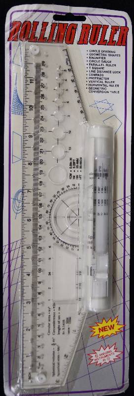lot 8193 image: Rolling Ruler - NEW IN PACKAGE