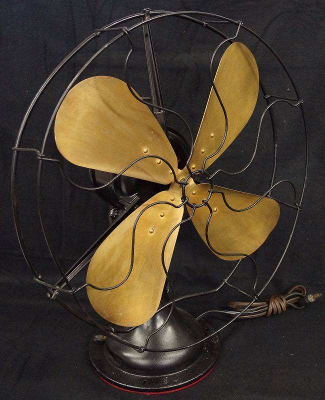 lot 8300 image: Antique Century Alternating Current Fan S3C-16 - VERY COLLECTIBLE - WORKS