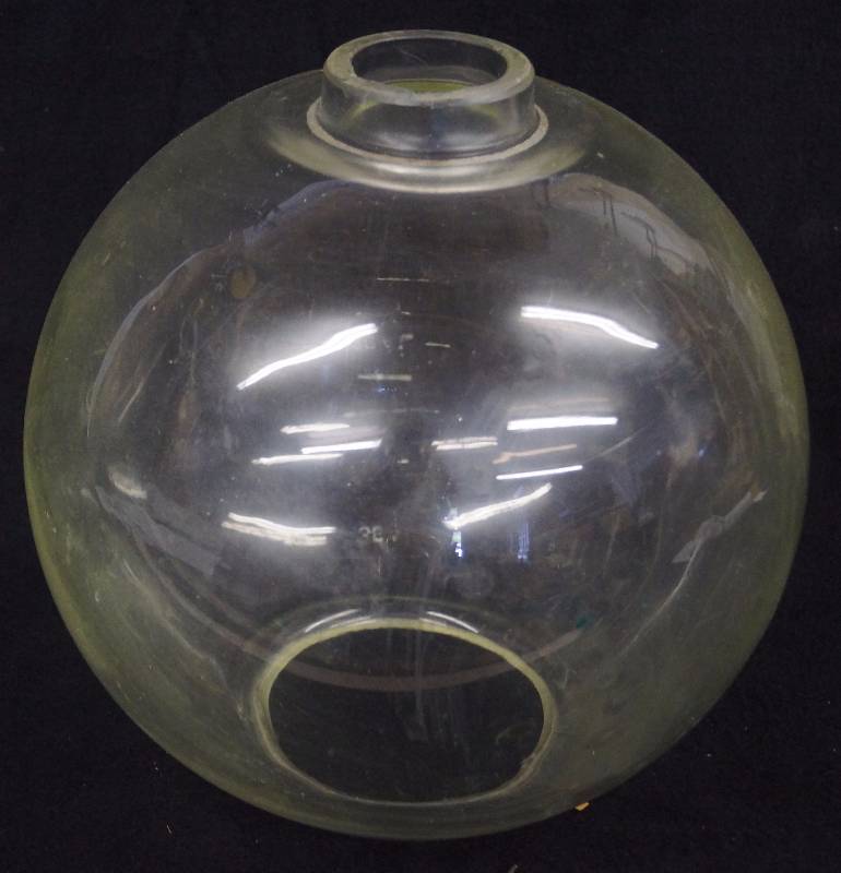 lot 8325 image: OLD Big Glass Globe