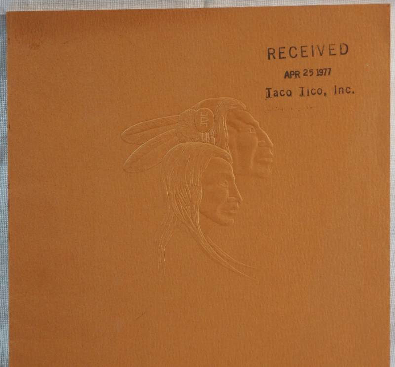lot 8378 image: All American Indian Center Promotional Introduction Booklet - VERY NICE 1976-1977 Historical Piece - Wichita, Sedgwick County - Museum NICE