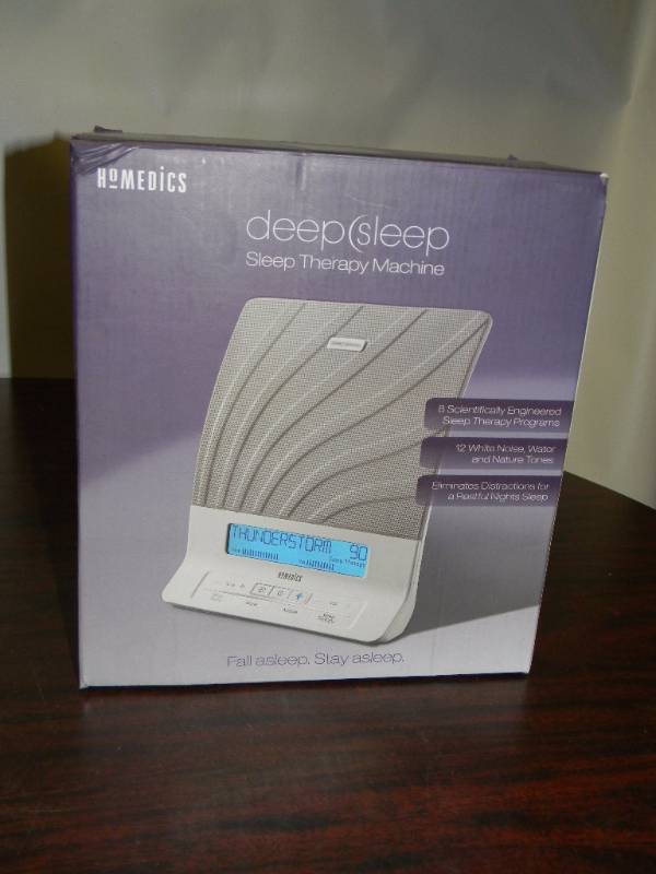 lot 7093 image: Homedics HDS-2000 Deep Sleep II Relaxation Sound and White Noise Machine