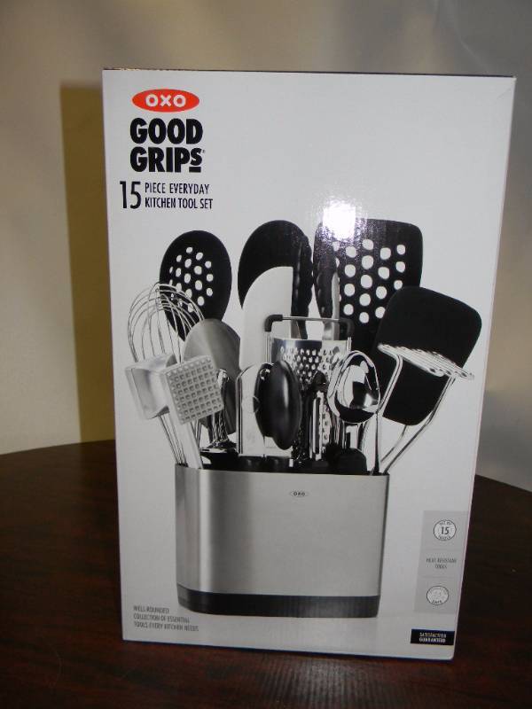 lot 7097 image: OXO Good Grips 15-Piece Everyday Kitchen Tool Set