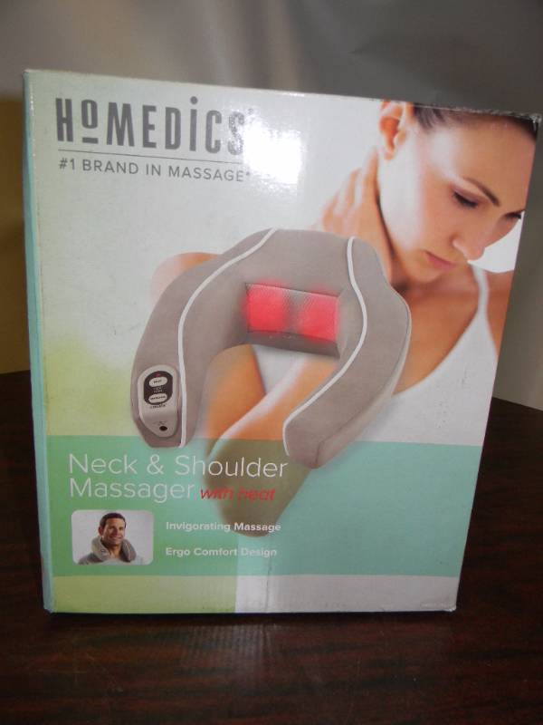 lot 7080 image: Homedics Neck and Shoulder Massager with Heat