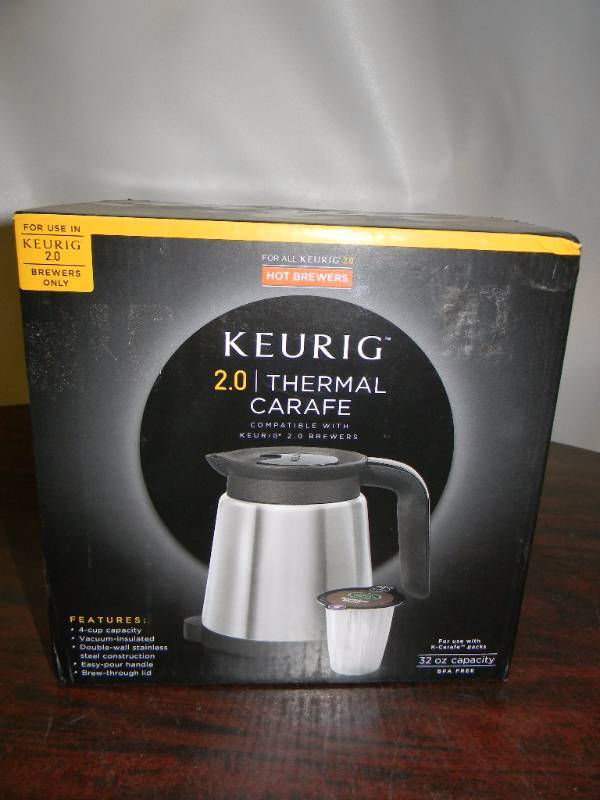 lot 7084 image: Keurig 2.0 Thermal Carafe