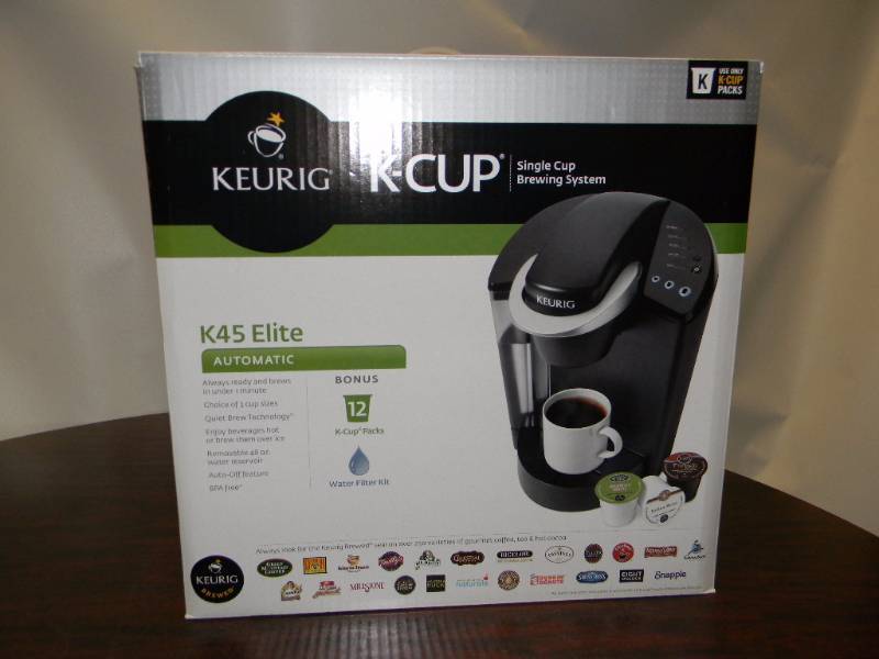 lot 7102 image: Keurig K45 Elite Brewing System, Black