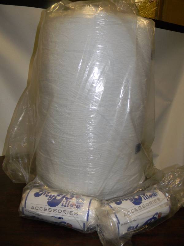 lot 7103 image: MyPillow  Mattress Topper with 2 Pillows