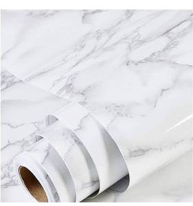lot 3791 image: Marble Wallpaper Granite Paper for Old Furniture Self Adhesive and Removable Cover Surfaces 17.71 inch x 78inch Marble Paper Peel and Stick Easy to Apply