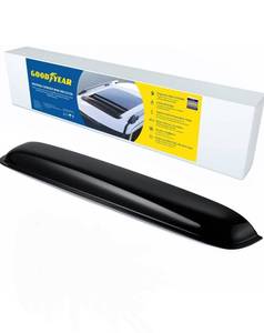 lot 3851 image: Goodyear Shatterproof Sunroof Wind Deflector 42.5, Tinted Sun and Moonroof Visor for Deflecting Noise, Rain, and Windy Weather, Car Accessories, Sun Shade Light Tint - GY004902, NEW