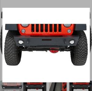 lot 3858 image: BESTOP HIGHROCK 4X4 MODULAR FRONT BUMPER For Jeep Jl Wrangler and Gladiator, 2018- Current, NEW, Retails --$400