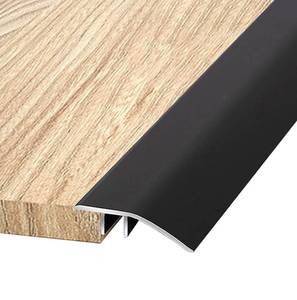 lot 3864 image: Hrokz Aluminum Floor Transition Threshold Strip Wood to Tile, 36 inch Doorway Thresholds Reducer Trim Strips for Vinyl Laminate Flooring, Matte Black Carpet Edging Cover Door Bar, NEW