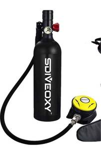 lot 3877 image: TSAUTOP Newest Diving Equipment Diving Sdiveoxy Respirator Portable Snorkelling Water Sports Equipment Snorkelling Sambo Replacement Oxygen Tank