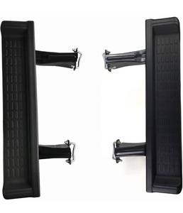 lot 3885 image: Wrangler& TJ -SE Sahara Sport& Unlimited 2 Door, Rocker Guard Protection Side Step Pedal with Hitch Mount, for 1997-2006 J-eep Wrangle& Tj Sport Utility Retails $141