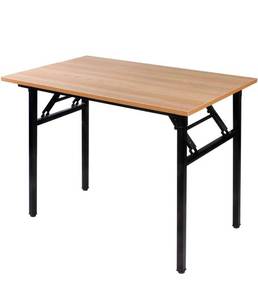 lot 3894 image: Need Small Computer Desk 31.5 inches Folding Table No Assembly Sturdy Small Writing Desk