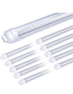 lot 3912 image: ONLYLUX 8ft R17D LED Tube Light, F96t12 HO 8 Foot Led Bulbs, 96 8ft led Shop Light