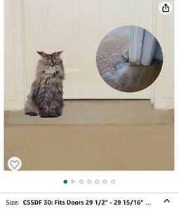 lot 3960 image: KittySmart Carpet Scratch Stopper Dual Flooring Stop Cats from Scratching Carpet at Doorway Instantly