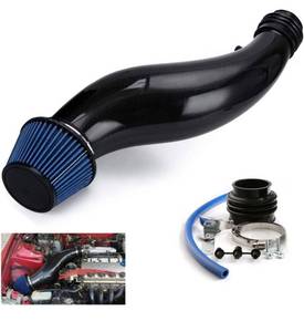 lot 3966 image: PTNHZ Carbon Fiber AIR Intake Pipe for Honda Civic 92-00 EK EG with AIR Filter