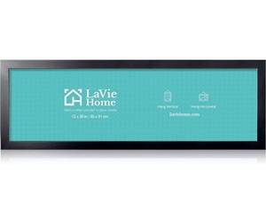 lot 3967 image: LaVie Home 12x36 Picture Frame Black, Panoramic Picture Frame for Wall or Desktop Decoration, Classic Black Minimalist Style Suitable for Decorating Houses, Offices, Hotels -&nbsp &nbsp 1 Pack