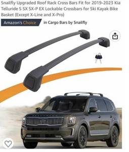 lot 3978 image: Kia Roof Rack Cross Bars C83-T Kia Telluride