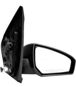 lot 3981 image: Passenger Side Mirror for Nissan Sentra (2007 2008 2009 2010 2011 2012) Power Operation Unpainted Non-Heated Non-Folding Right Outside Rear View Replacement Door Mirror - NI1321167