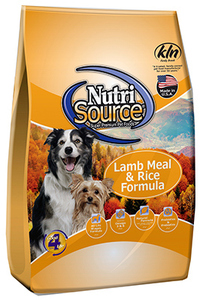 lot 4048 image: Nutrisource Lamb & Rice Adult Dog Food 15Lb (B07D5G3F79)